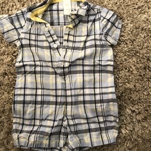 Janie & Jack boy’s romper